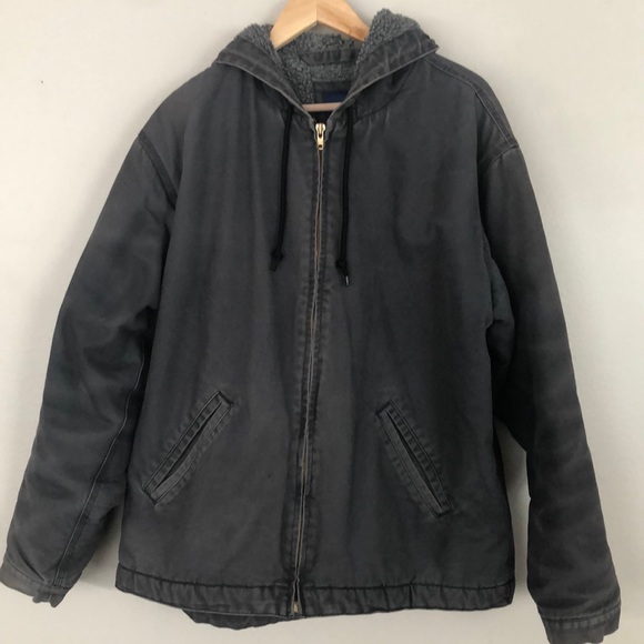 Falls Creek Denim Jacket Sherpa Lined 